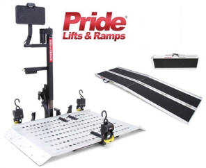 Pride Mobility Vehicle Lifta and Ramps