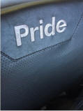Pride's new stiched logo